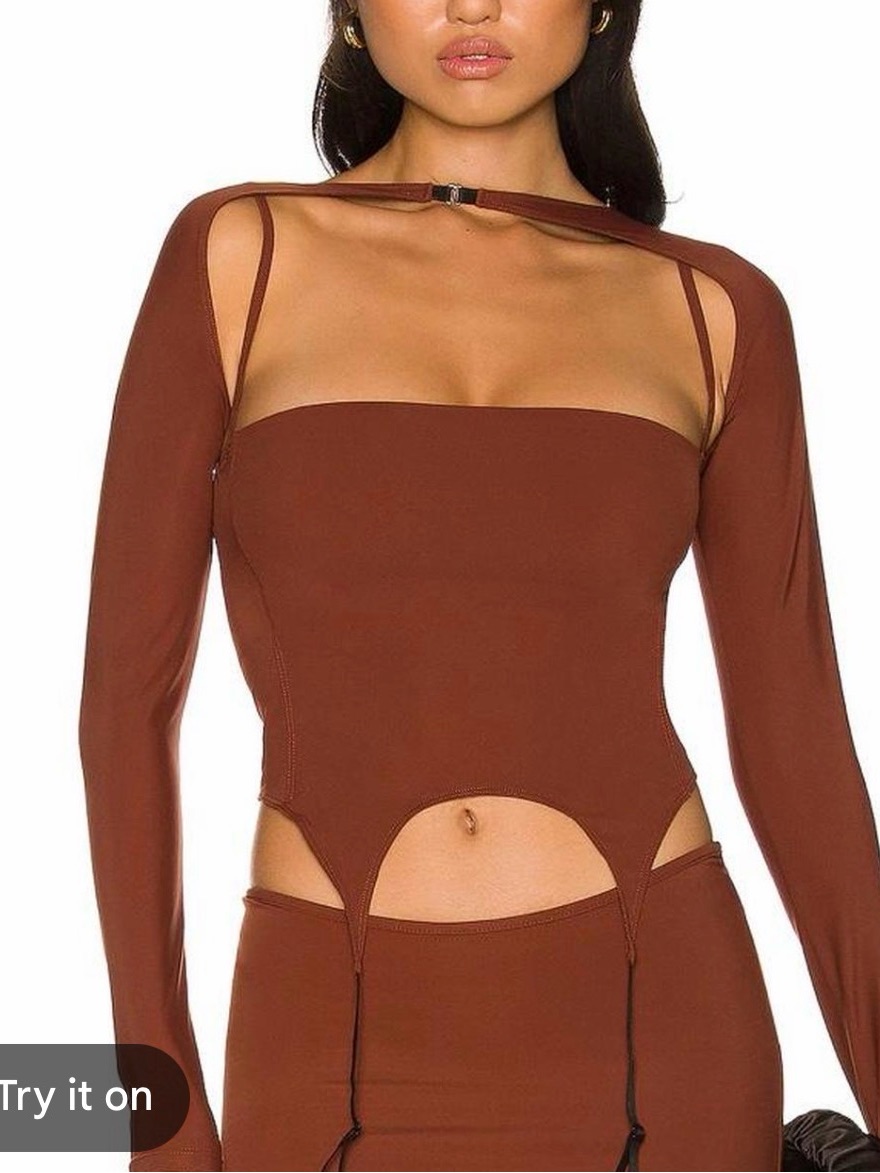 Miaou Brown Phoenix Top